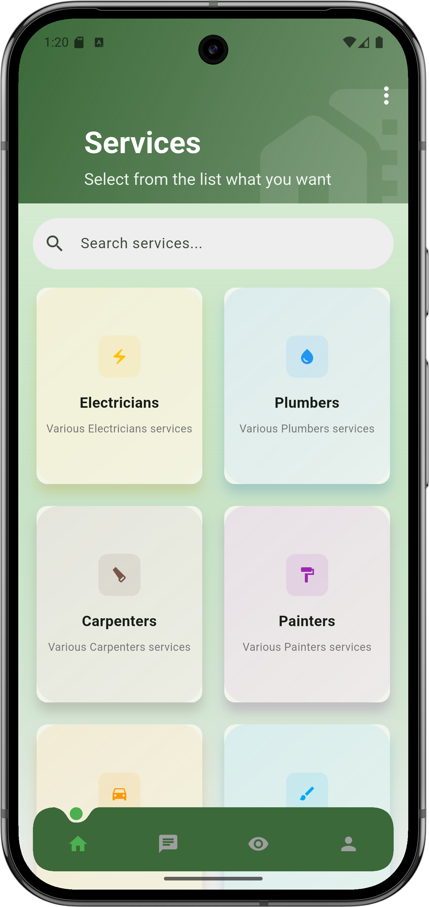 Service providers working